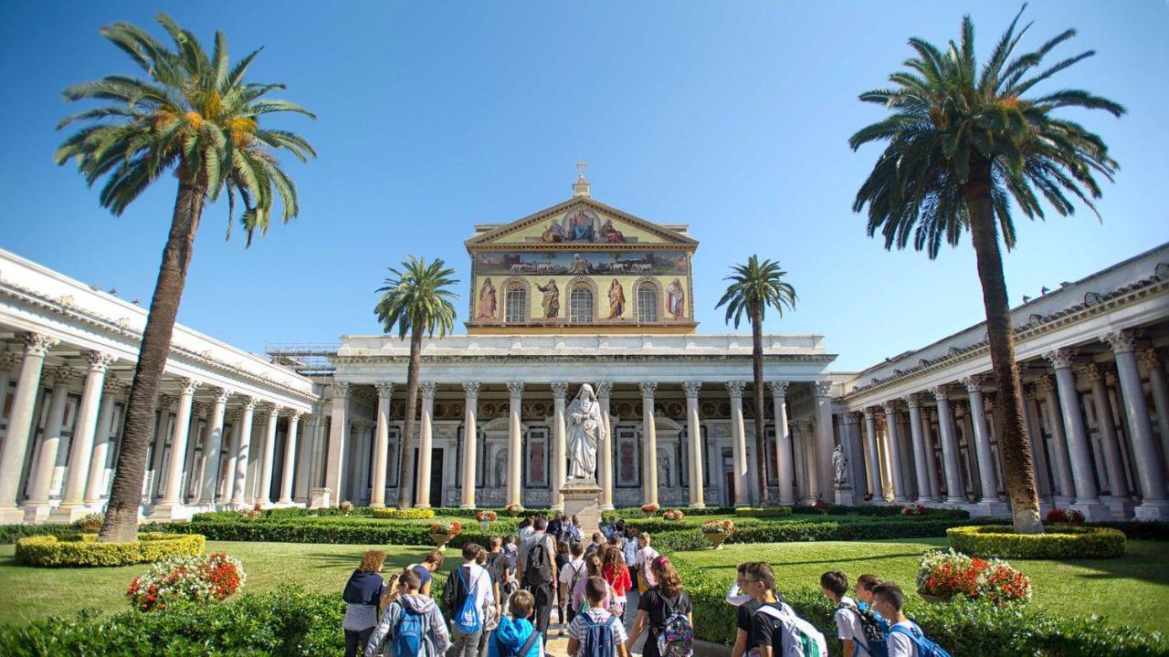 La Casa Alla Basilica Rome Buitenkant foto